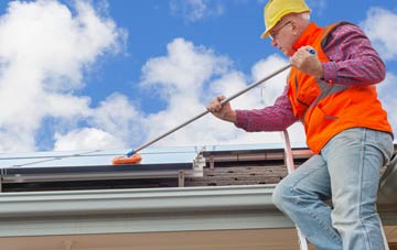 Preston Montford soft wash roof cleaning